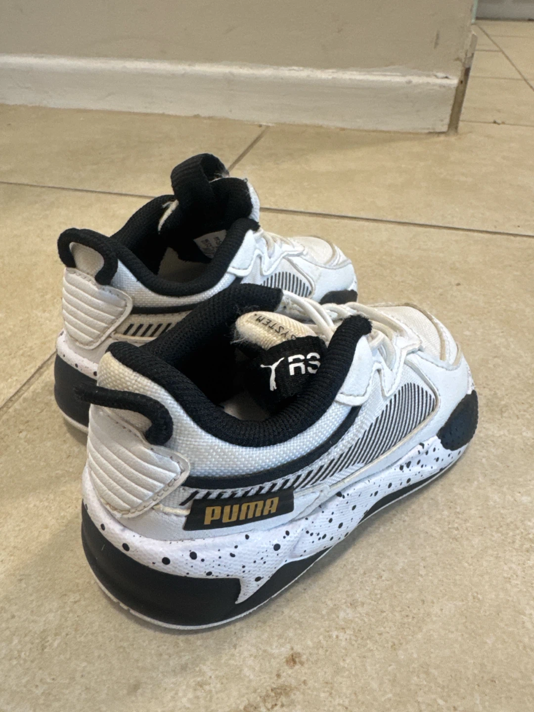 Puma RS-X Running Shoes - White/Black for toddlers - photo 2