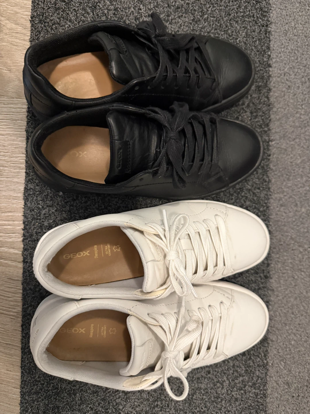 Geox sneakers white and black colour each