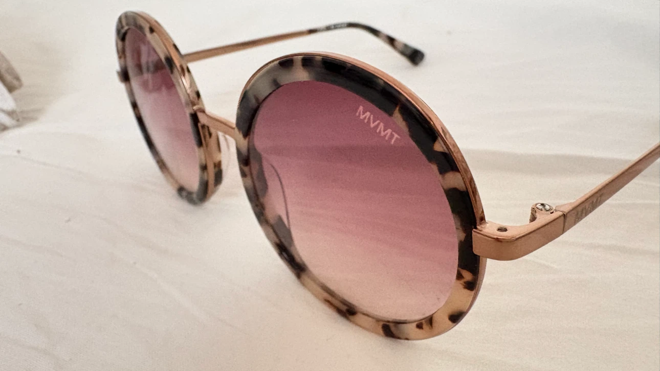 MVMT round tortoise sunglasses - photo 4