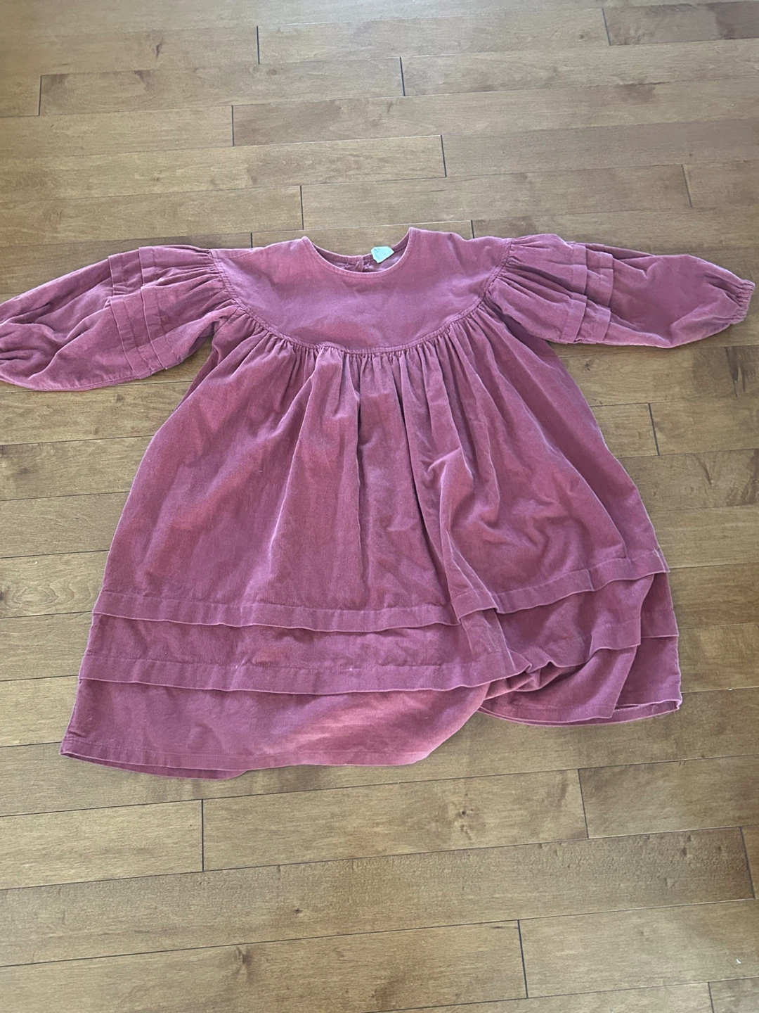 Toddler Velvet Dress