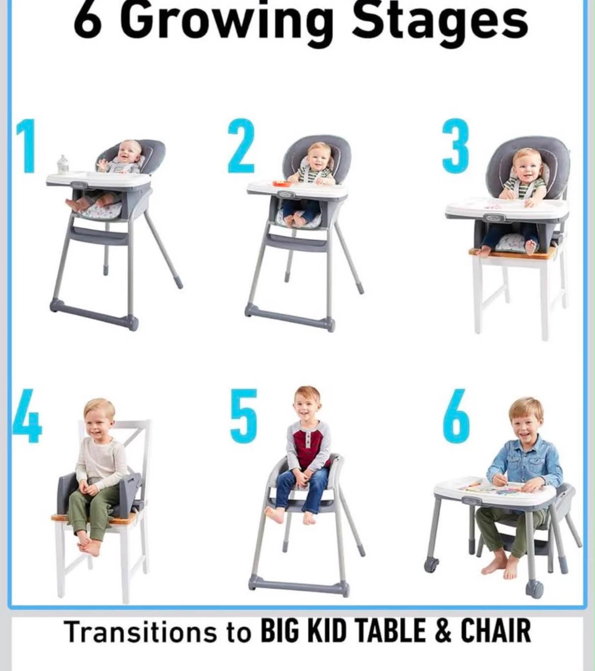 Graco 6-in-1 High Chair - photo 3