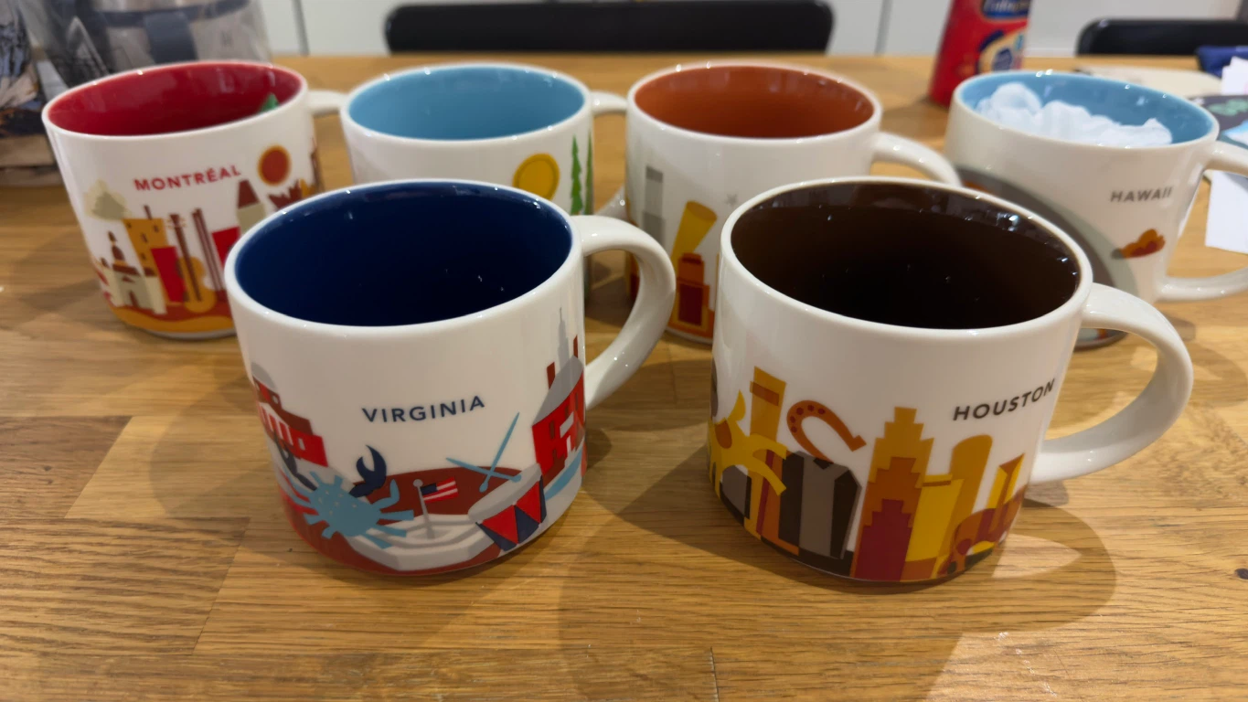 Starbucks you are here series mugs - photo 5