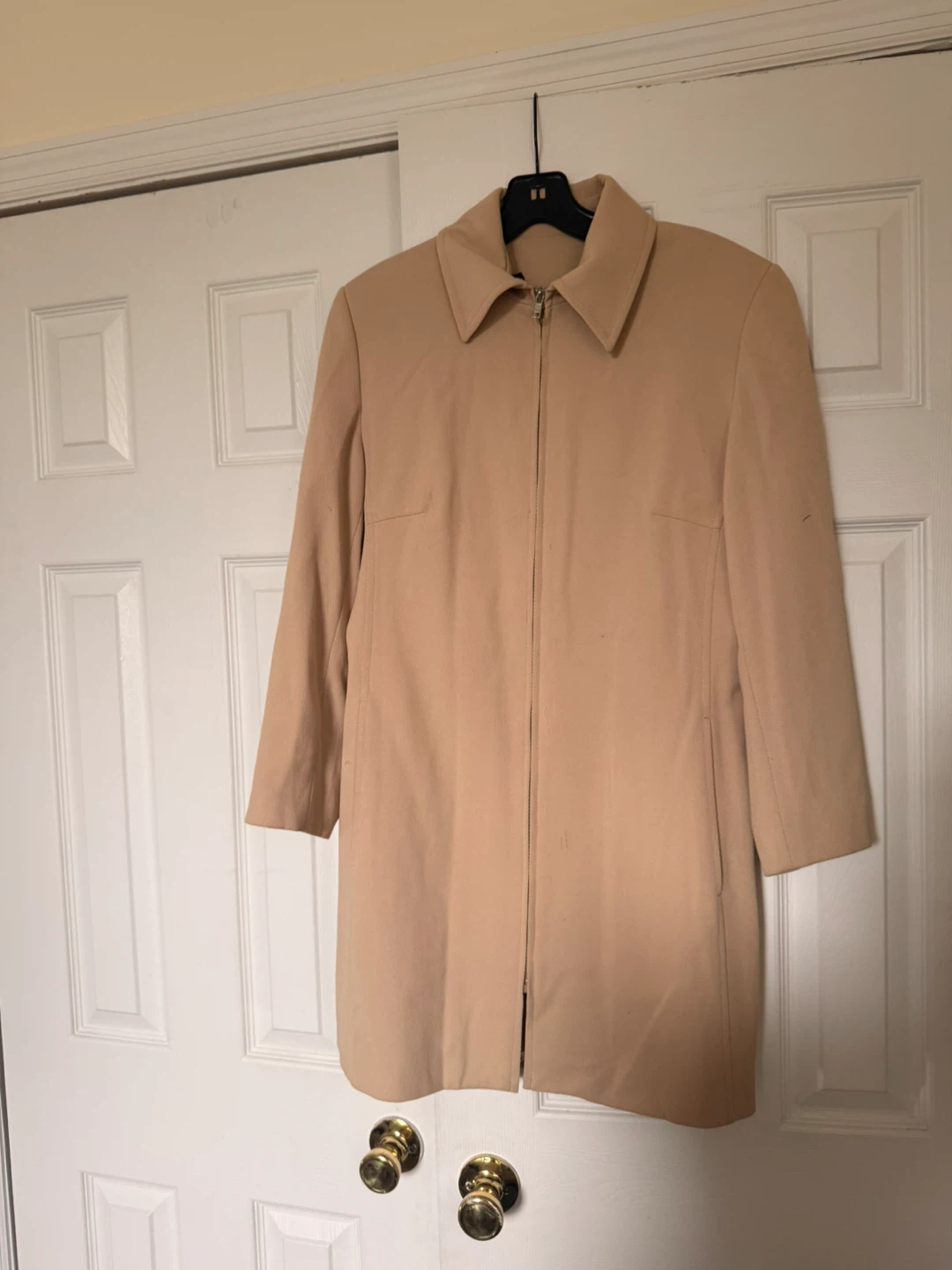Tan Full Zip Jacket - Size: S