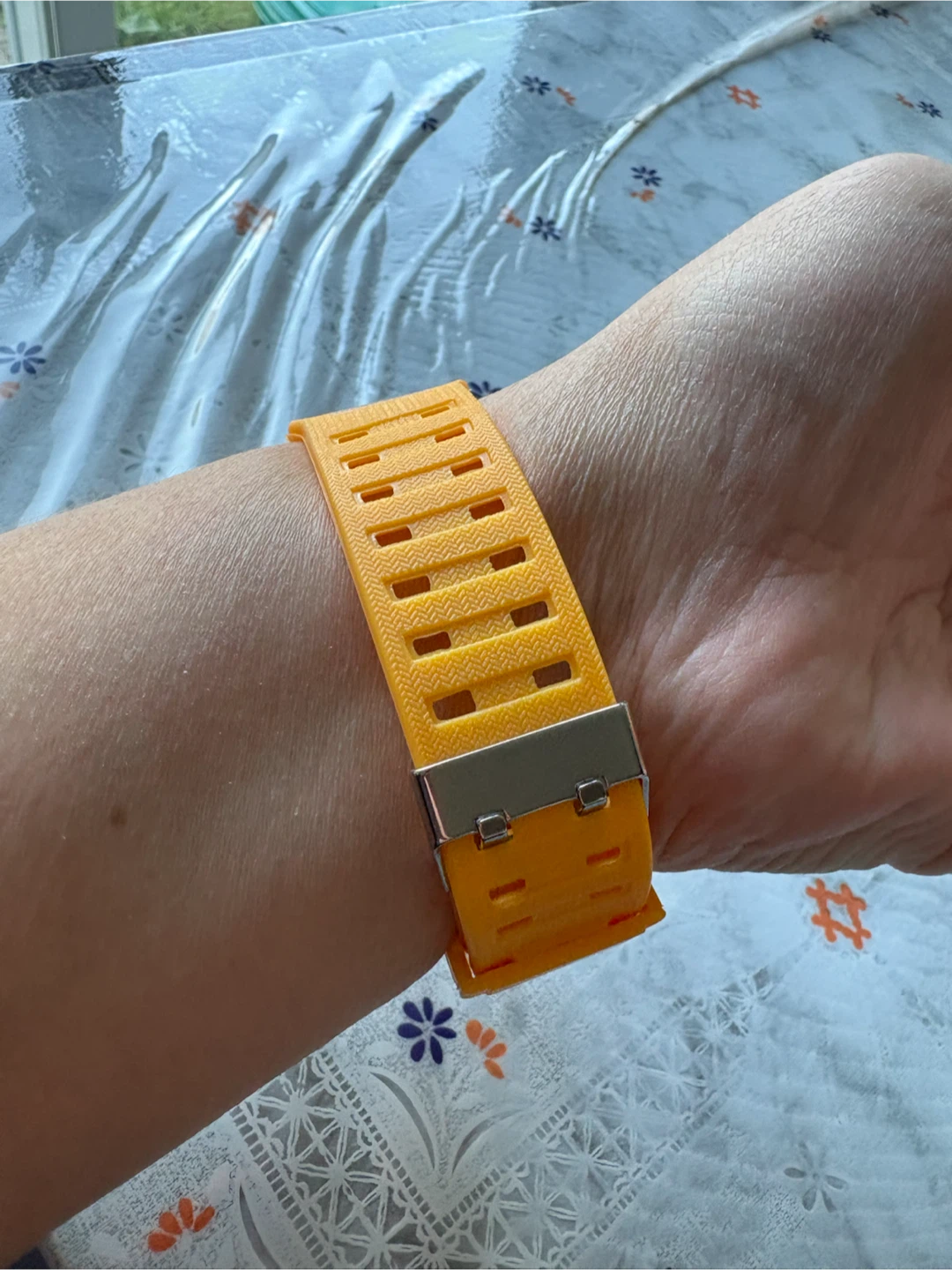 New Yellow Digital Analog Sports Watch – No Box - photo 3