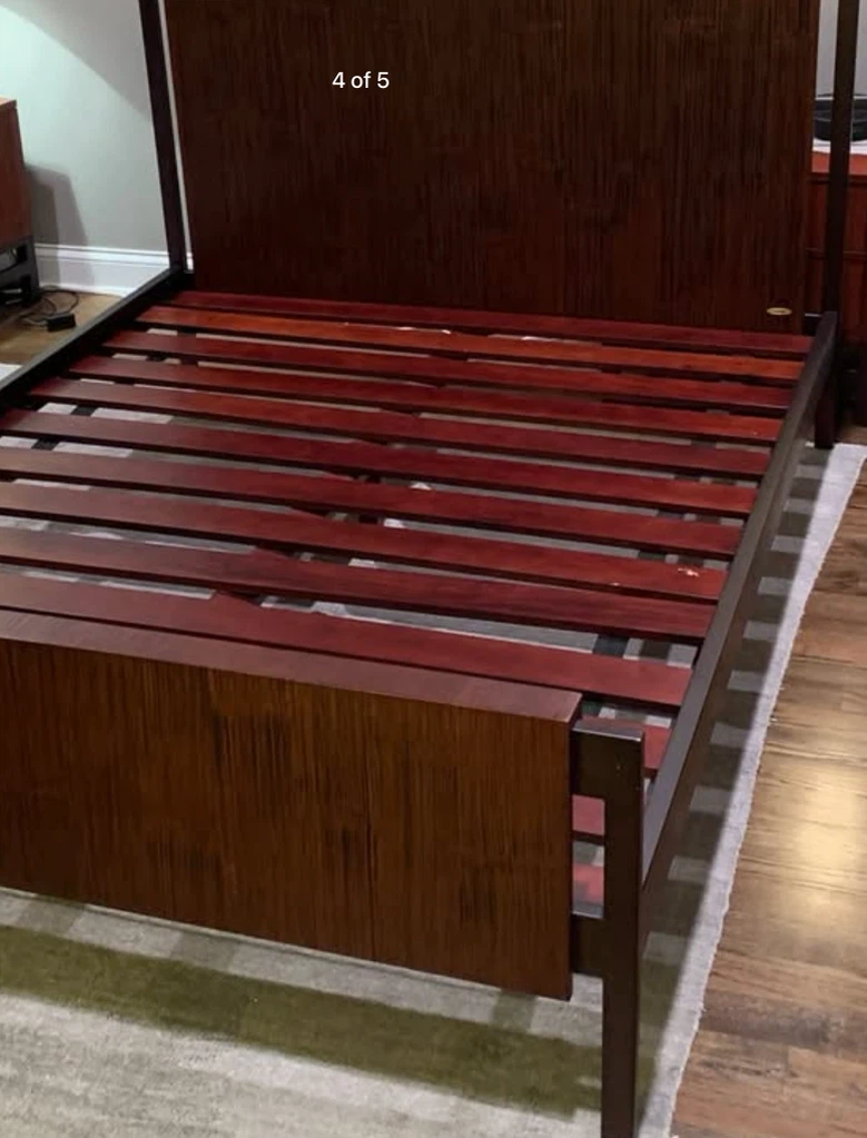 Crate & Barrel “Madurai” Queen Bedroom Set (5 Pieces) - photo 2