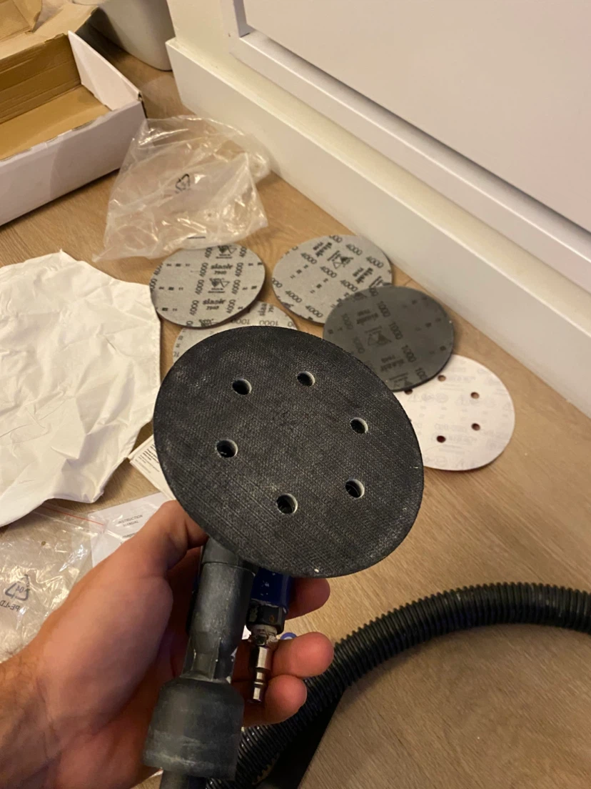 Magnum 6” Random Orbit Pro Air Sander - photo 2