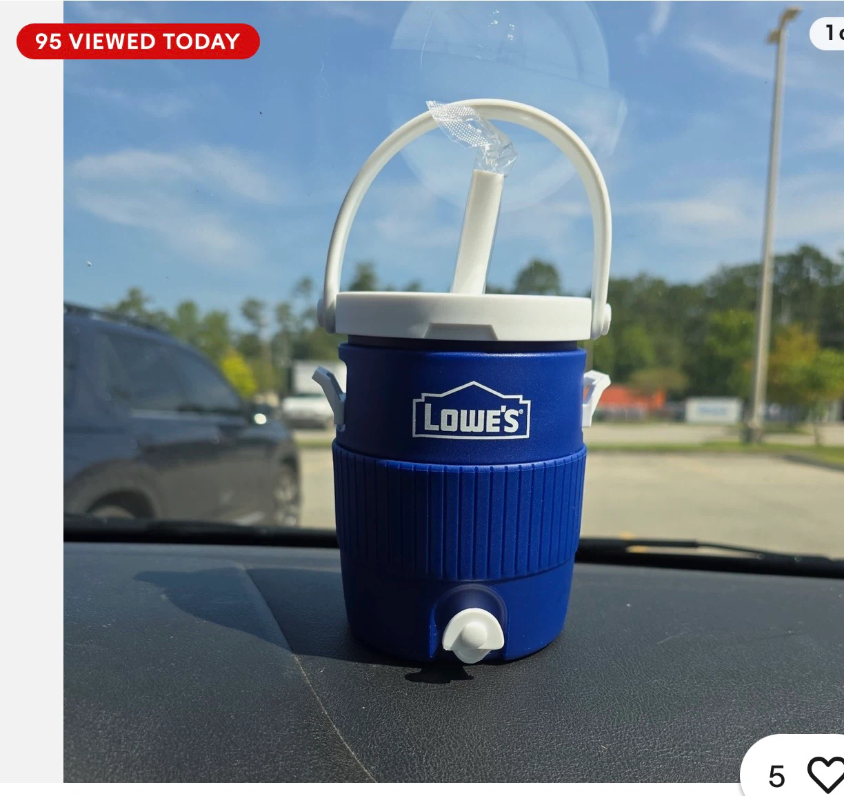 Lowe's Blue Mini Cooler Cup - photo 2