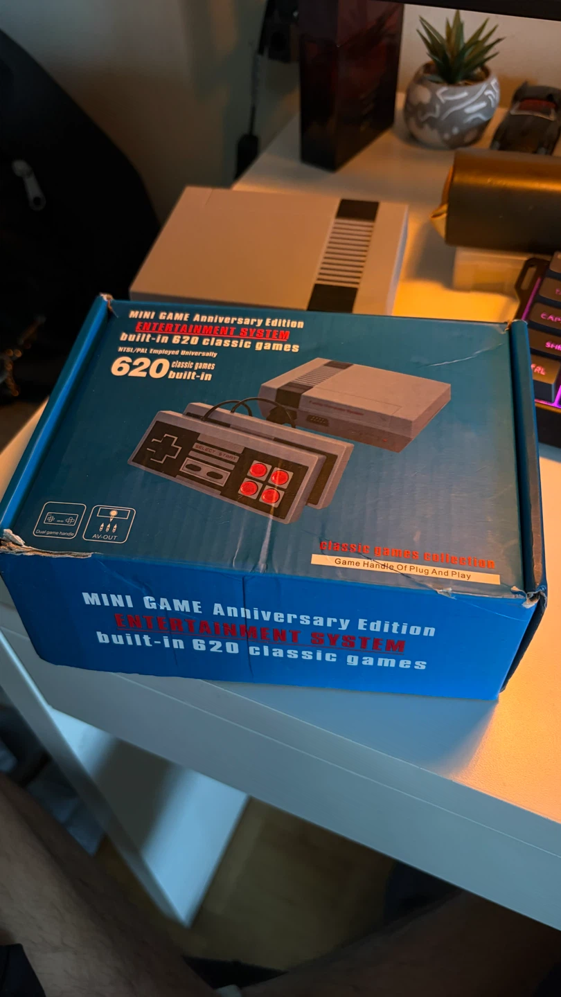 Mini Game Anniversary System with 620 Classic Games - photo 3
