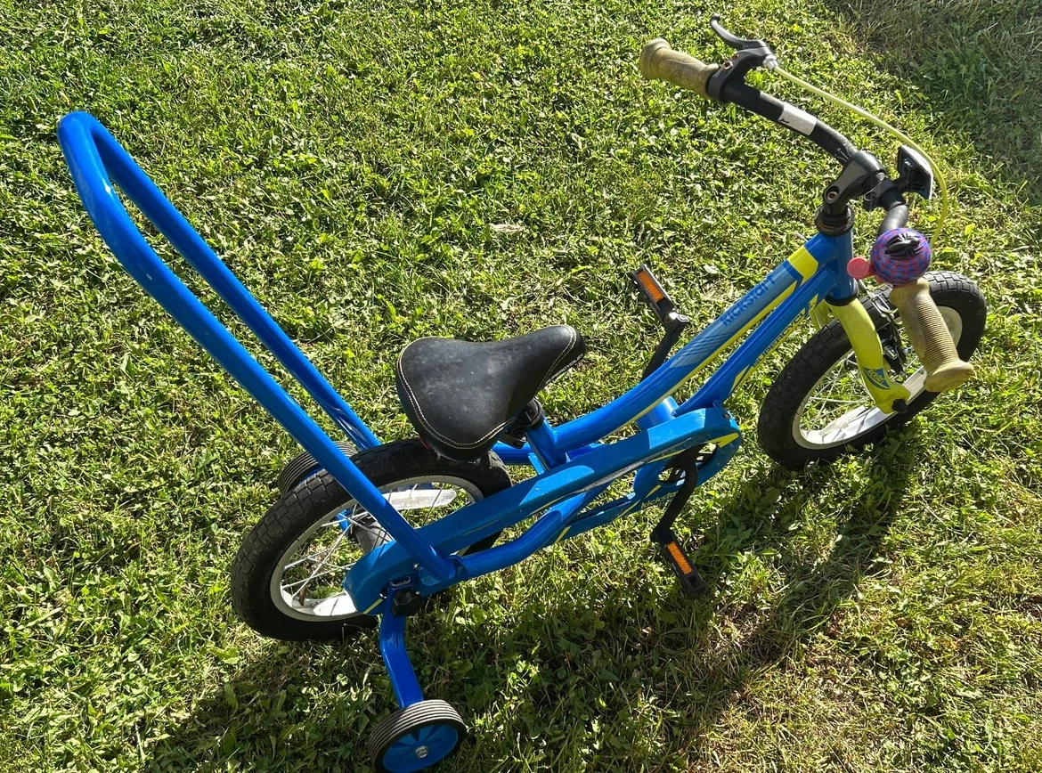 Kids Blue Bicycle with Handle