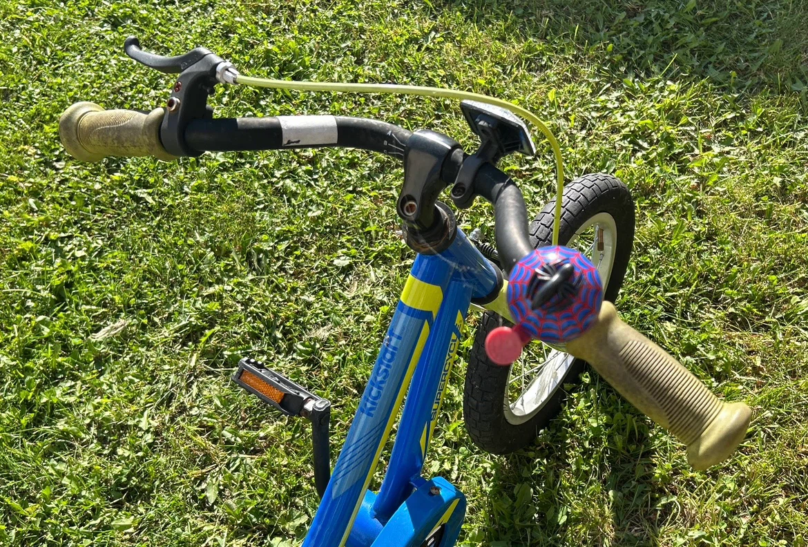 Kids Blue Bicycle with Handle - photo 3