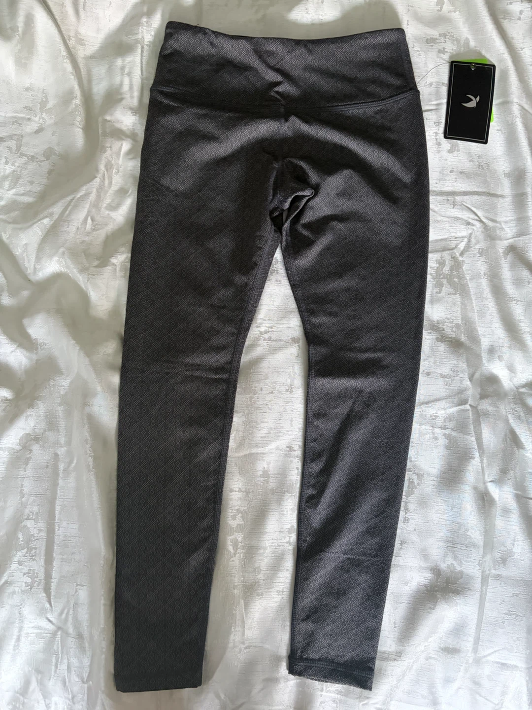 Glyder Grey Patterned Leggings Size XS