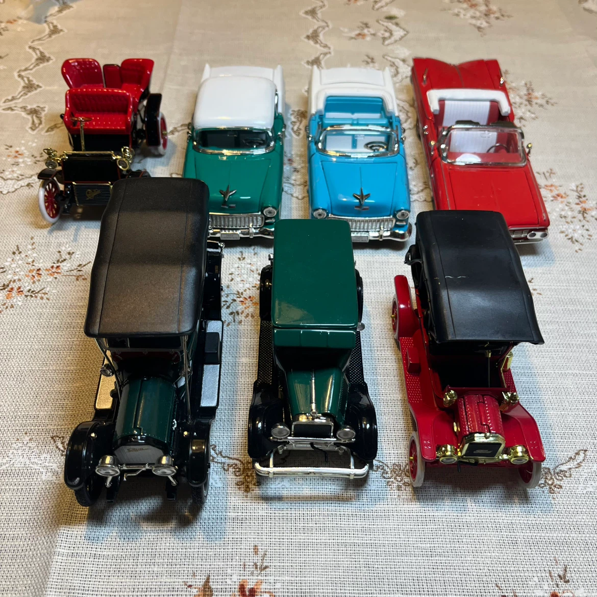Assorted Die-Cast Model Cars