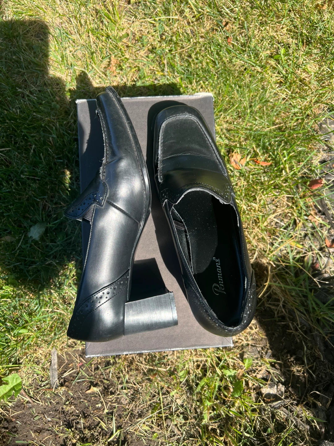Pennmans Black Leather Loafers - photo 3