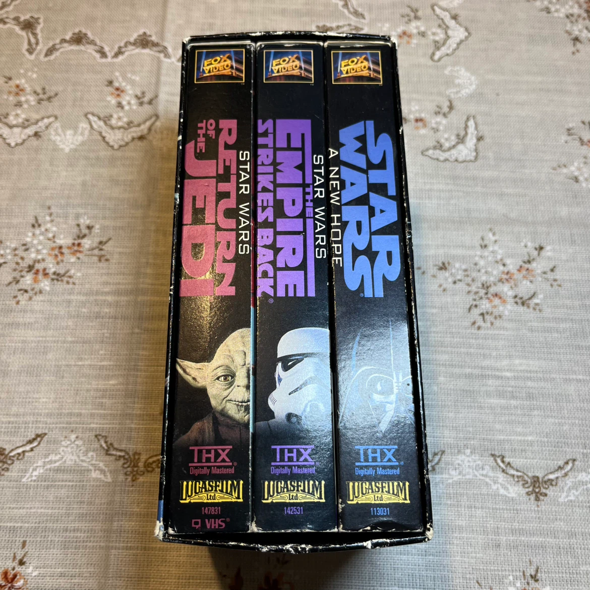 Star Wars Trilogy VHS Set - photo 2