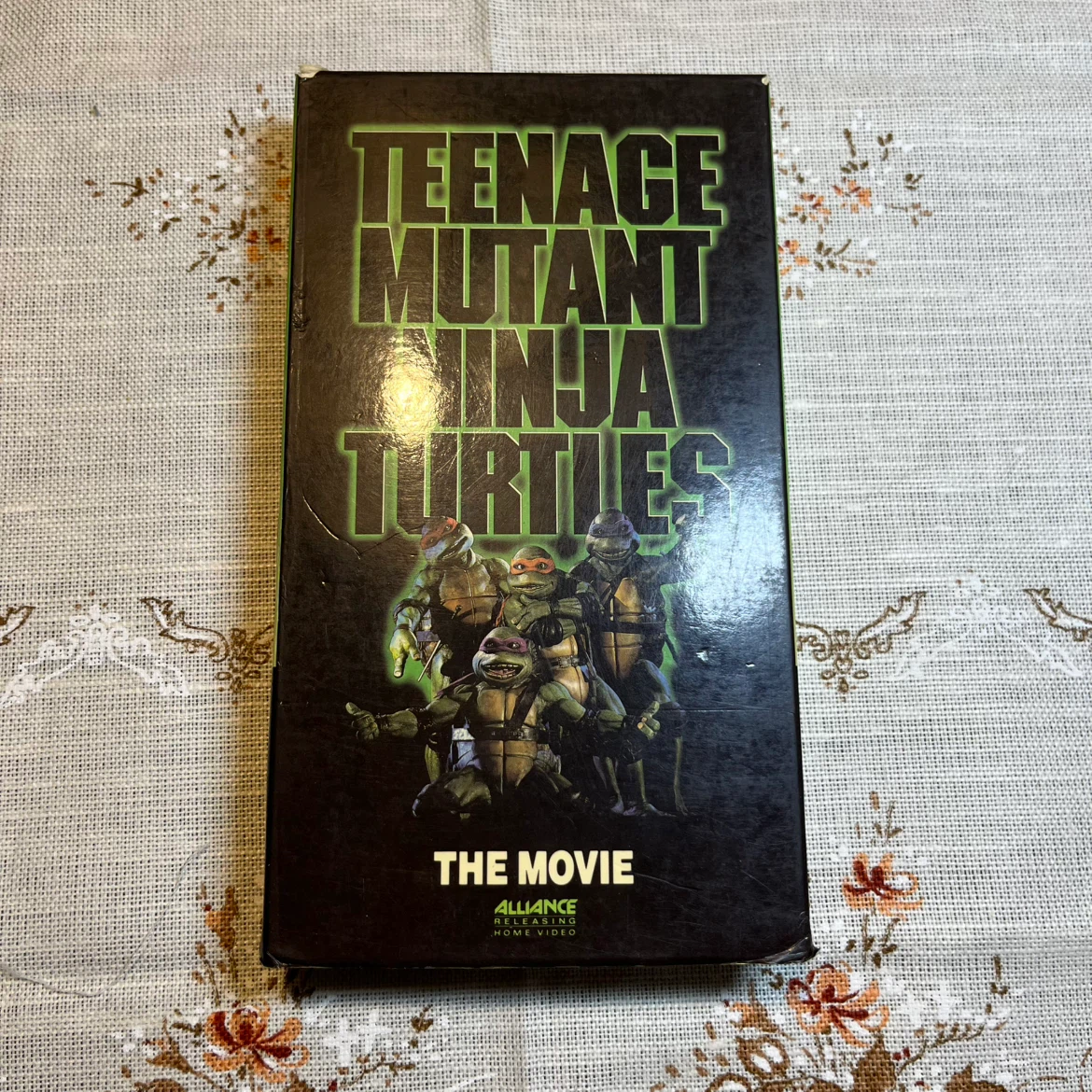 Teenage Mutant Ninja Turtles The Movie VHS