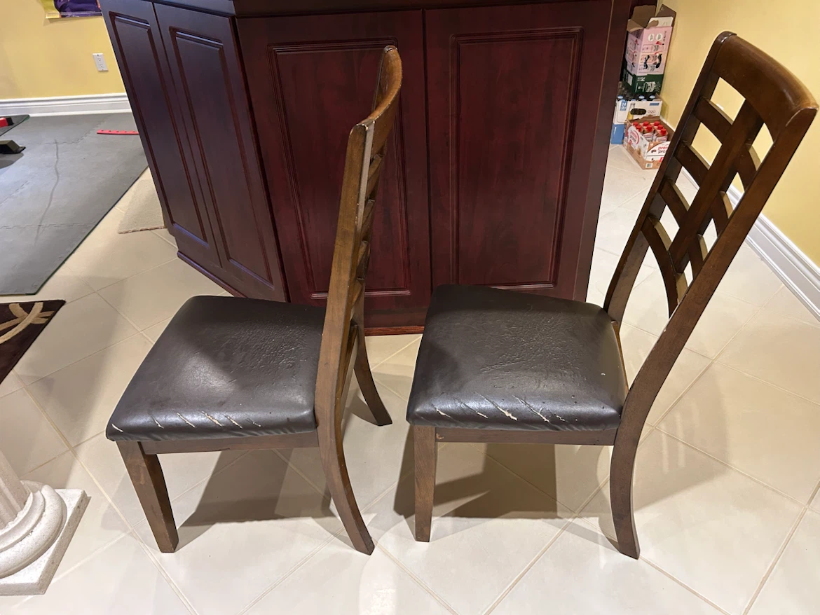 $5 for 2 Dining Chairs - photo 4
