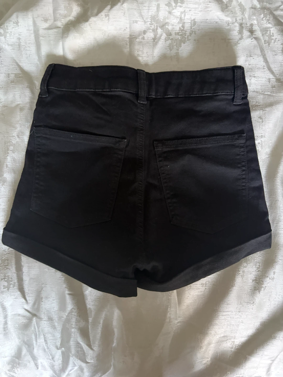 Black Denim Shorts Size EU 34 / US 4 - photo 2