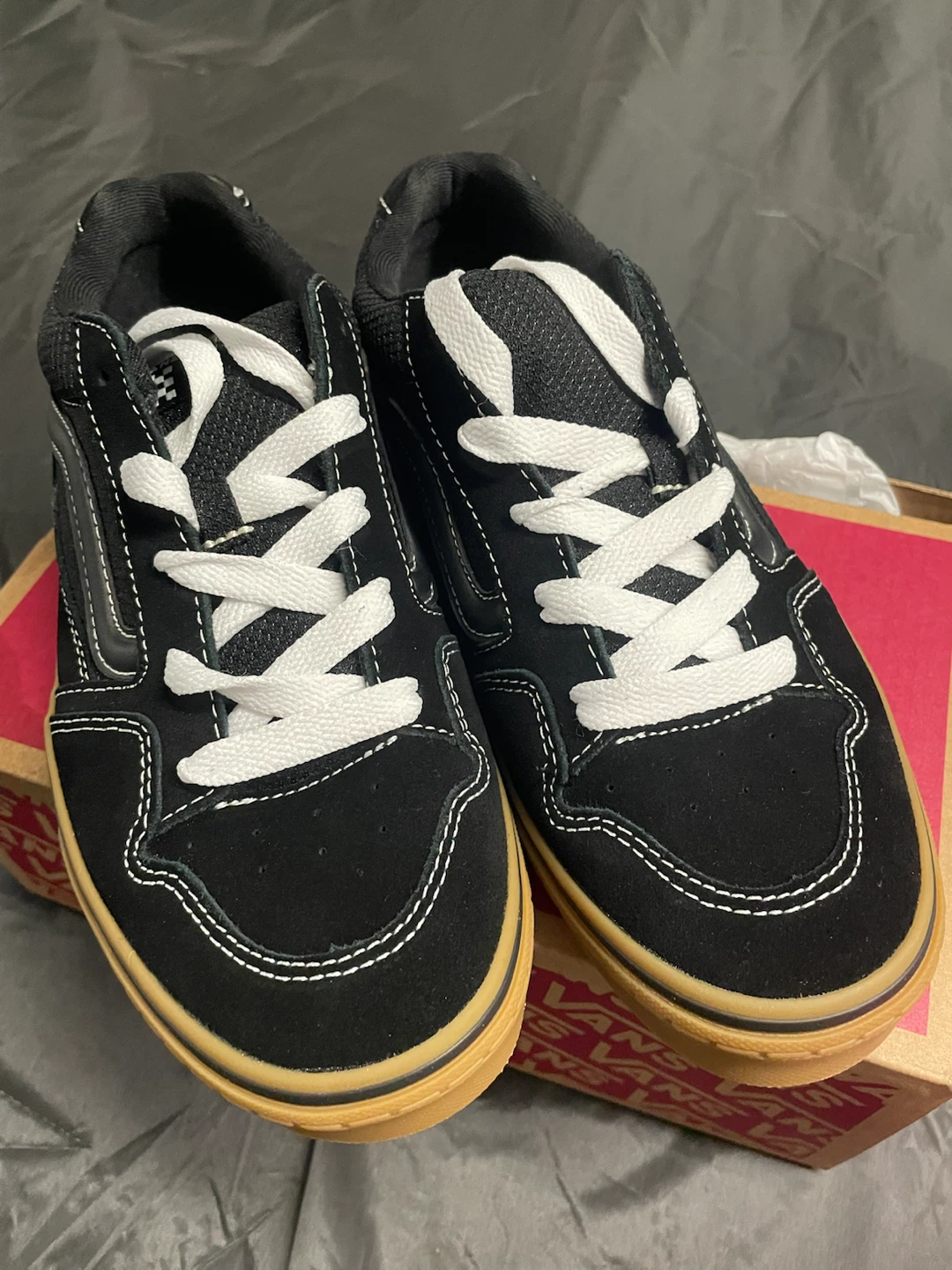 Vans Kids Caldrone Suede Mesh Sneakers 5Y