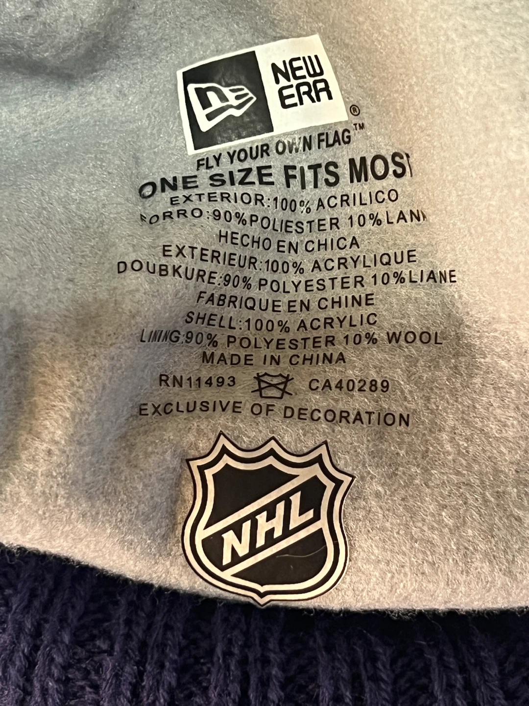 New Era Tampa Bay Lightning NHL Pom Beanie - photo 2