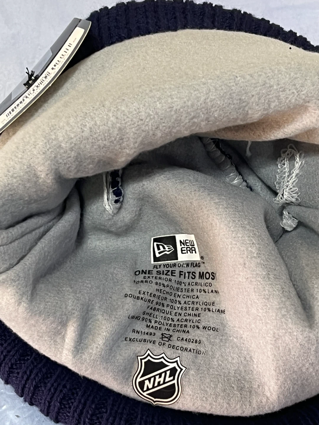 New Era Tampa Bay Lightning NHL Pom Beanie - photo 5