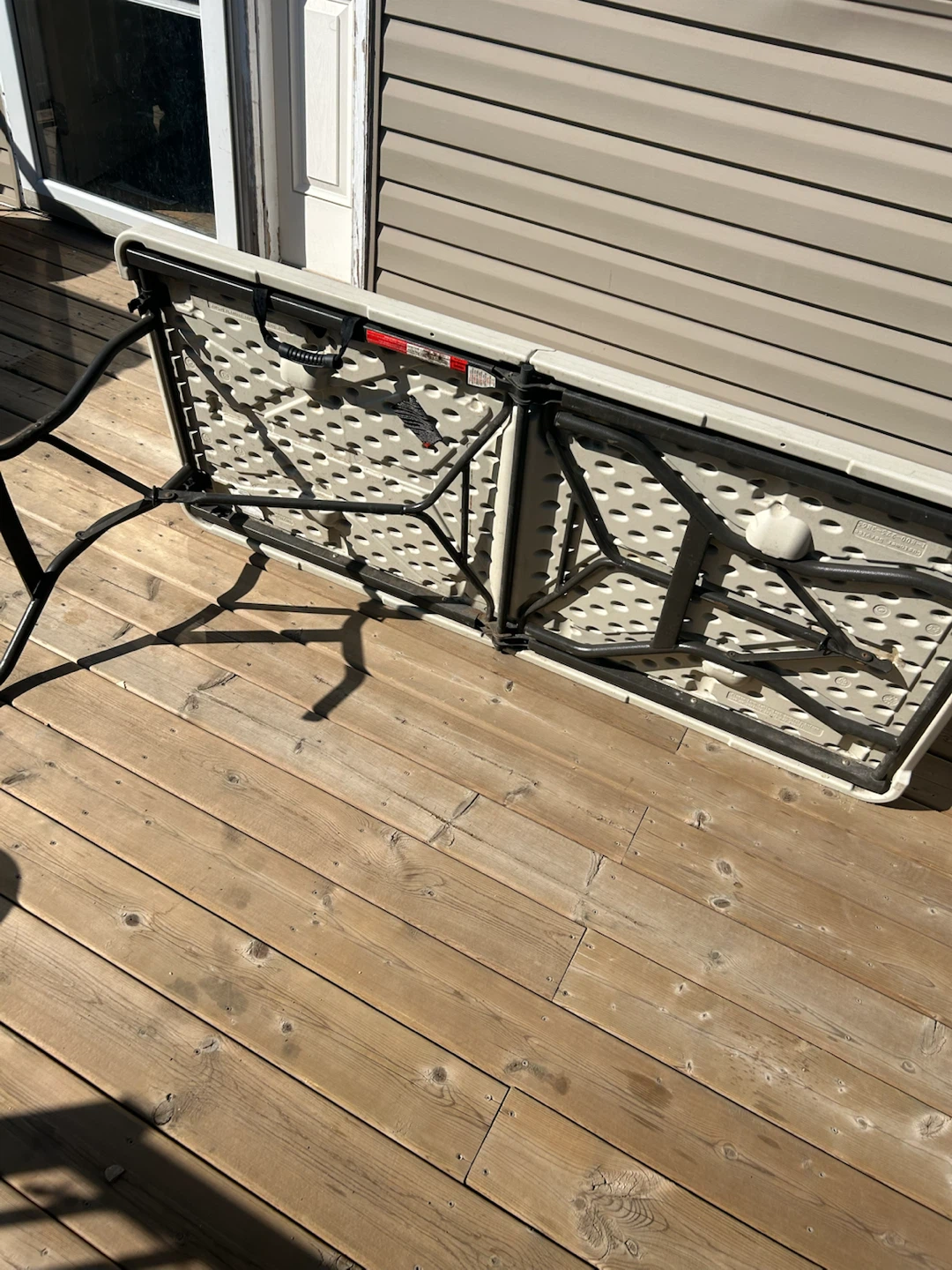 6-Foot Folding table - photo 3