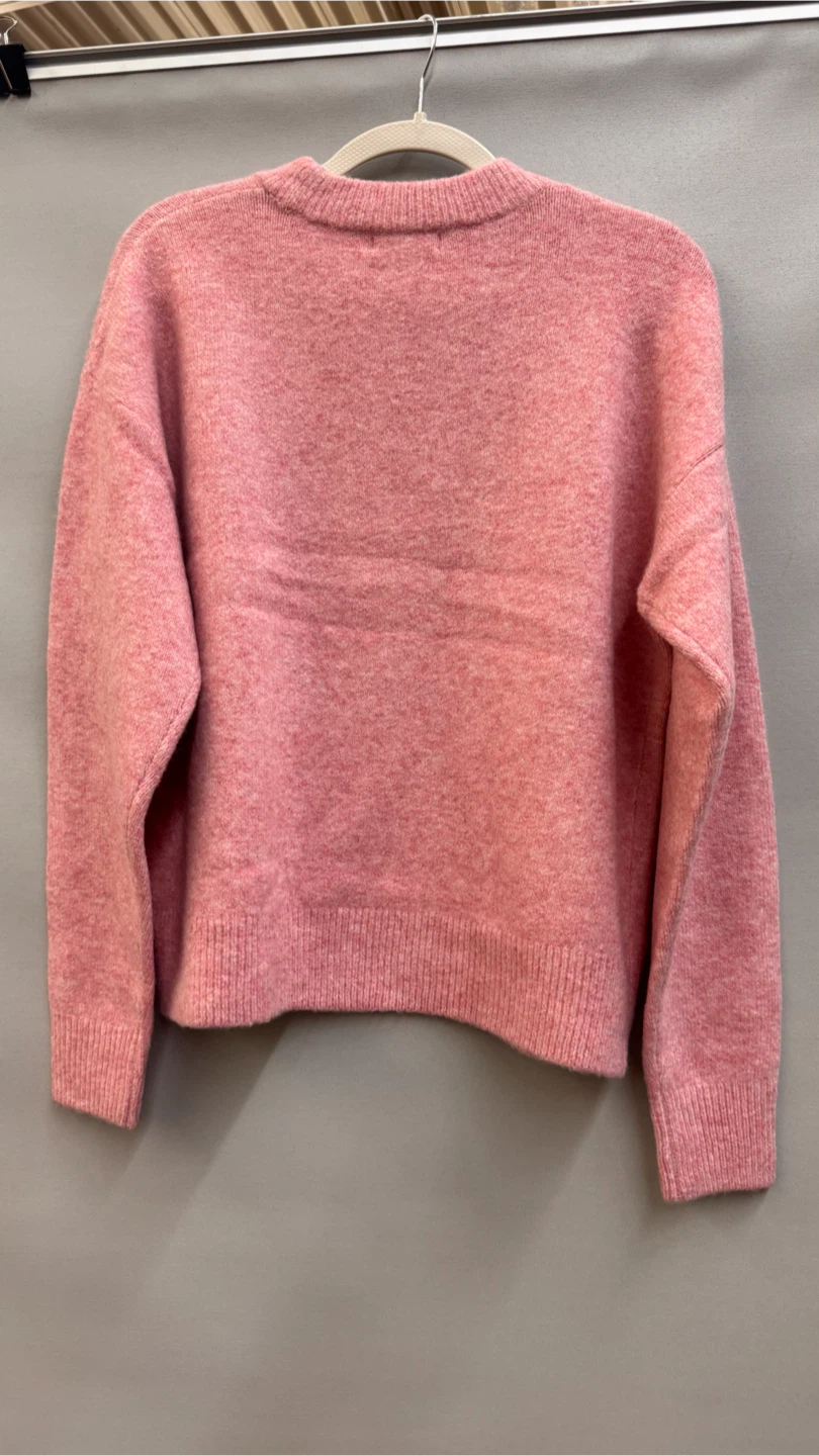 RW&CO. Pink Bow Knit Sweater - Size S - photo 2