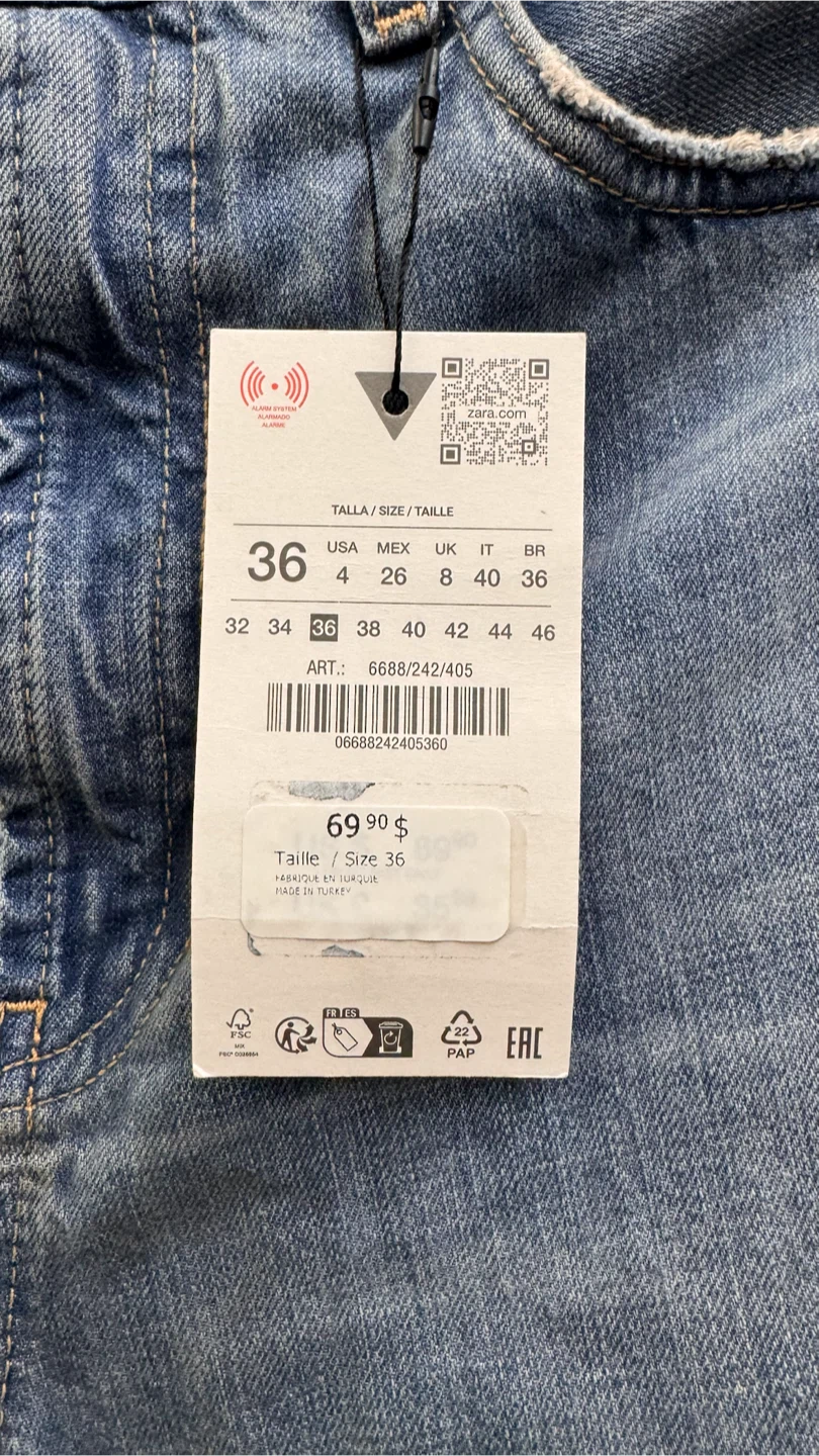 ZARA Feminine Tapered Jeans - photo 4
