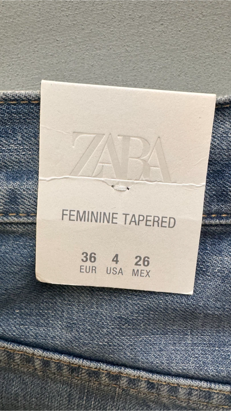 ZARA Feminine Tapered Jeans - photo 5