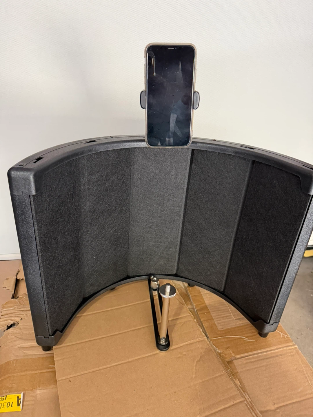 Portable Vocal Isolation Shield Microphone Booth