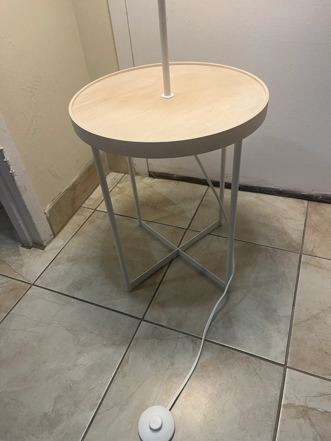 Floor Lamp with Side Table - photo 3