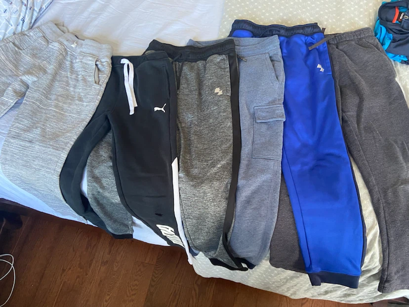 Bundle of  boys  Sweatpants size 10-12