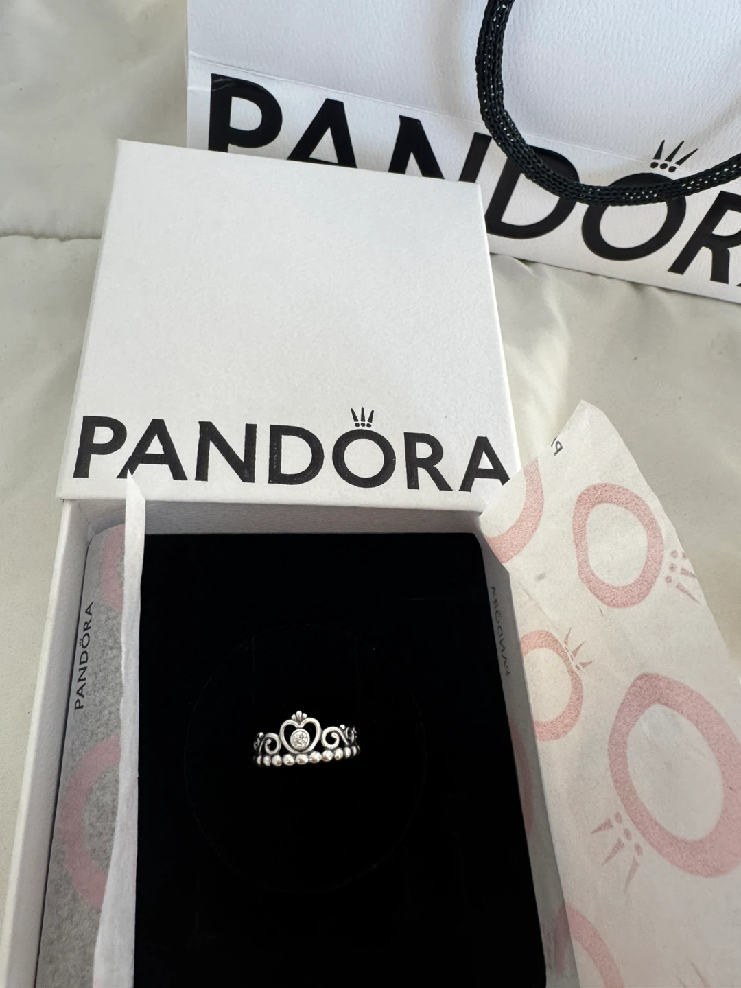 Pandora Tiara Ring size 5