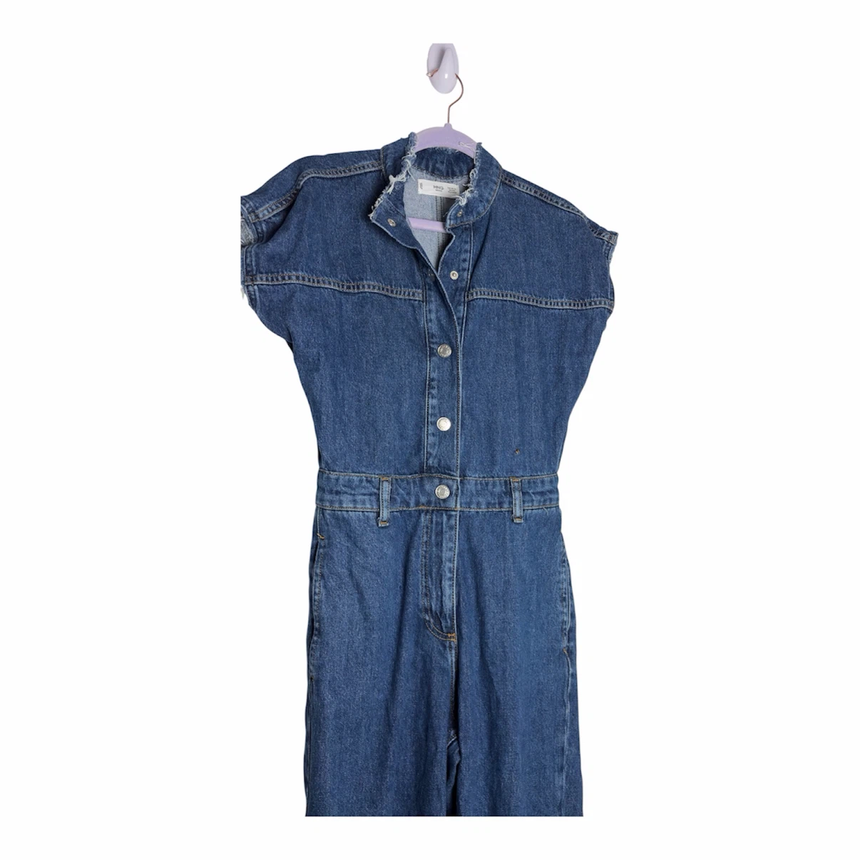 MNGO Classic Blue Denim Jumpsuit - photo 2