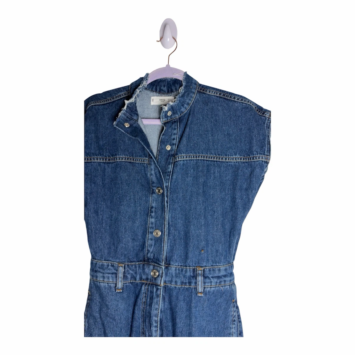 MNGO Classic Blue Denim Jumpsuit - photo 5