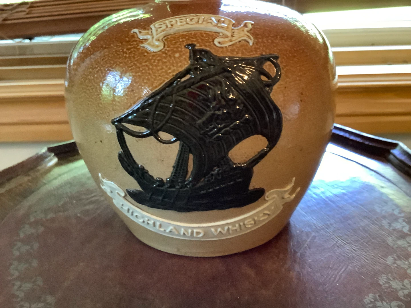Ant Doulton Lambeth “Special Highland Whiskey” Stoneware Jug 🐞 - photo 2