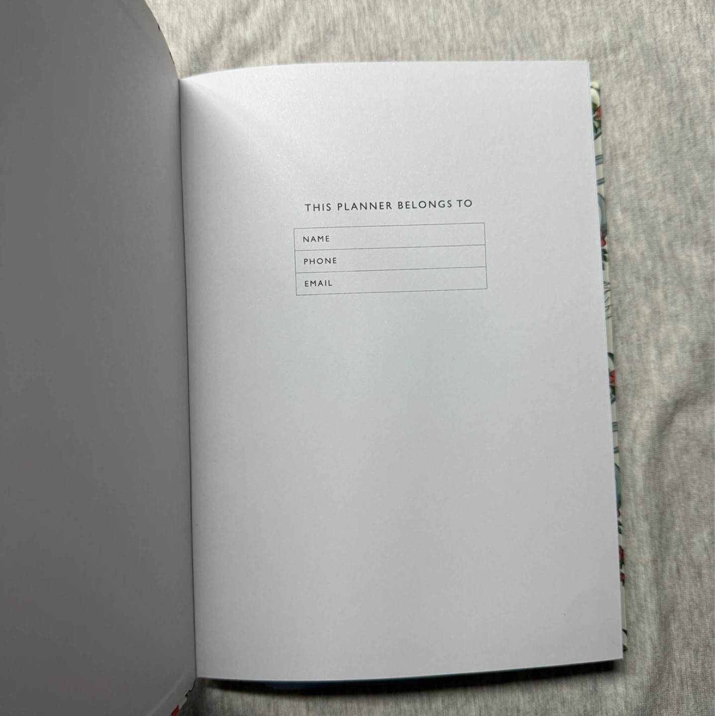 New✨Urban Outfitters coquette cottagecore daily planner - photo 3