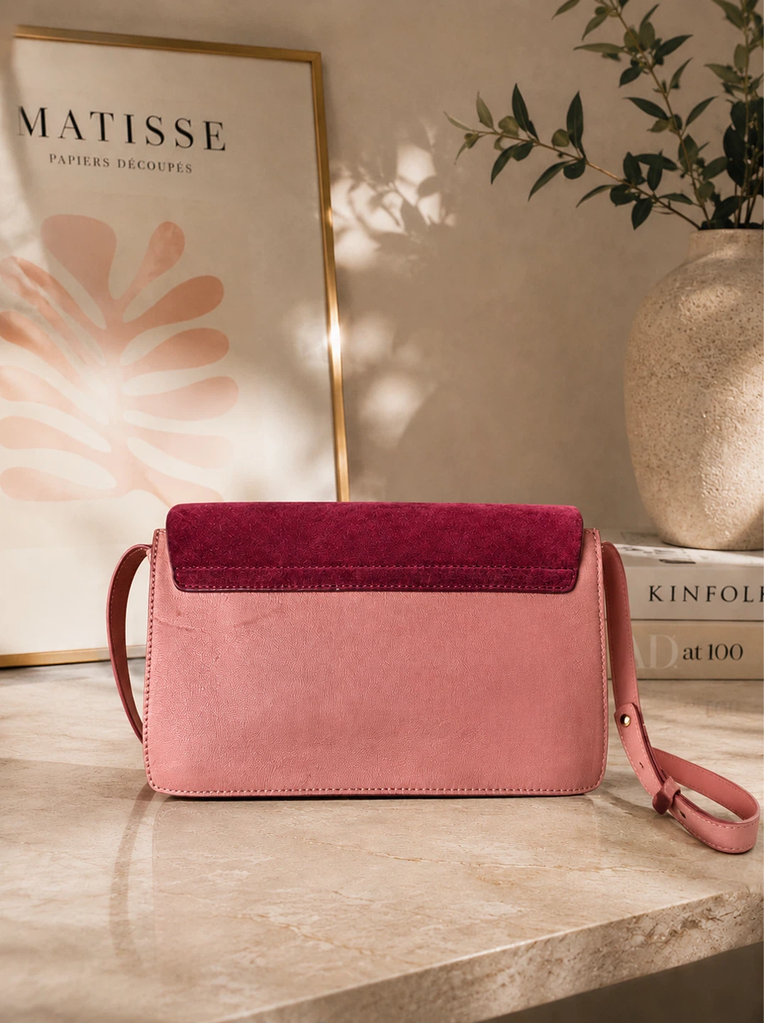 Chloé Small Faye Crossbody Bag – Pink & Plum - photo 4