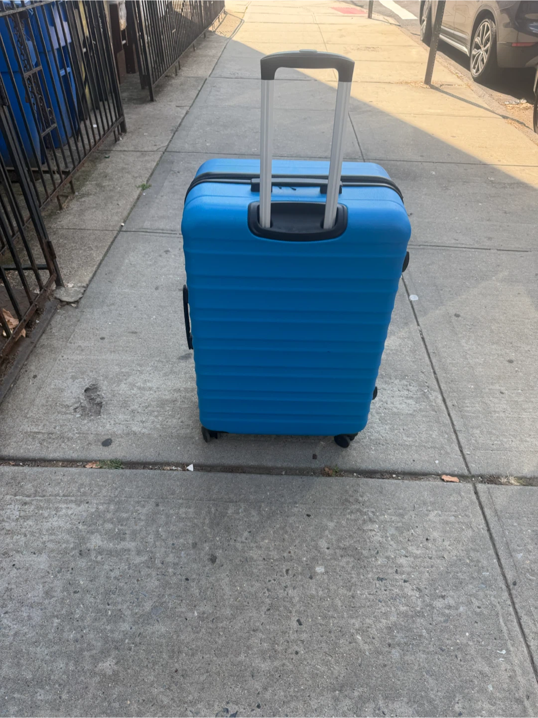 Blue Hardshell Spinner Luggage