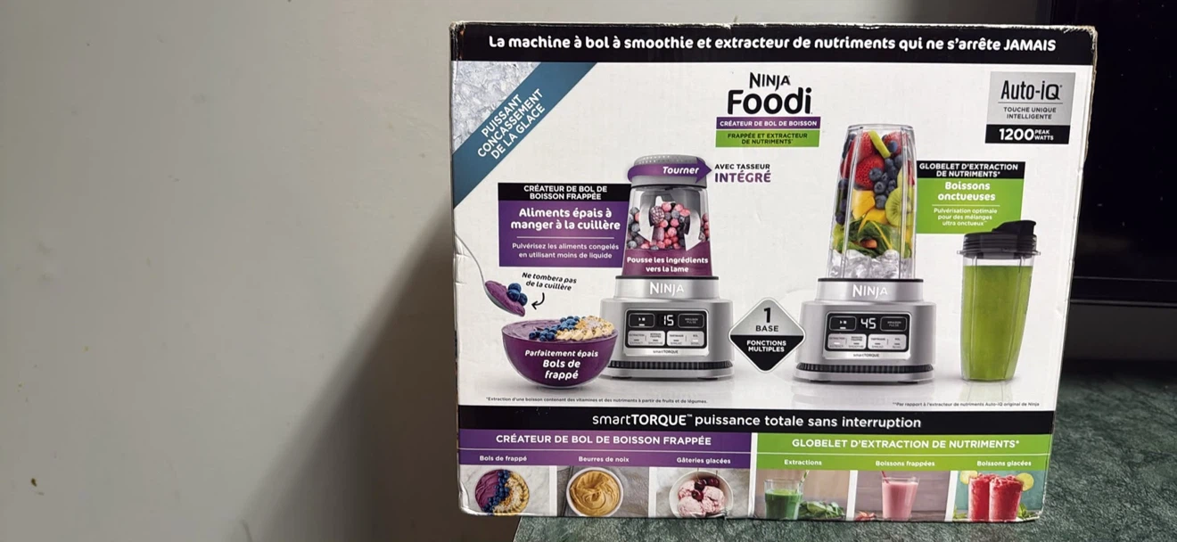 Ninja Foodi Smoothie Bowl Maker & Nutrient Extractor