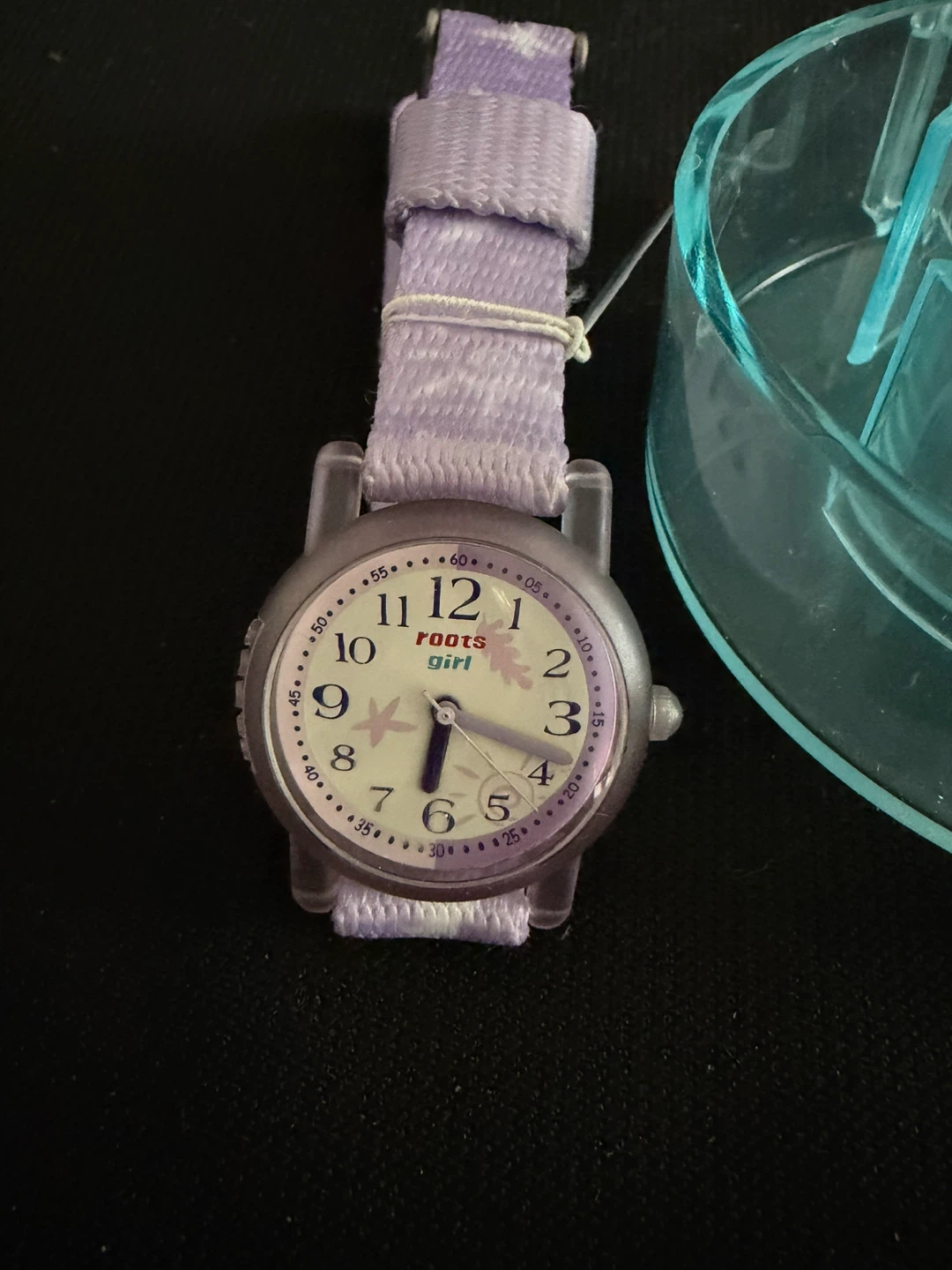 Roots Kids Girls Purple Snowflake Watch - photo 4