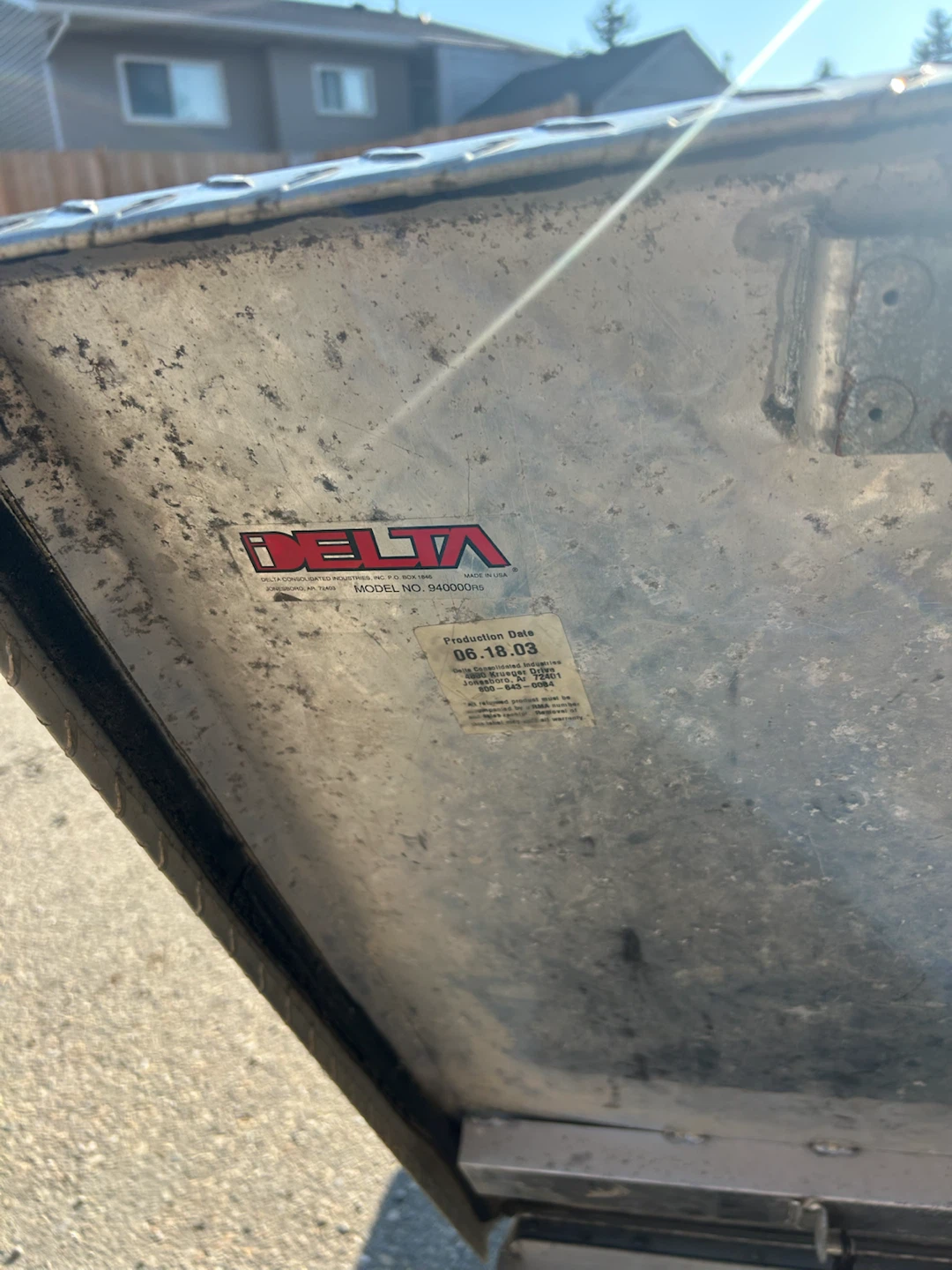 Delta Aluminum Truck Tool Box - photo 5