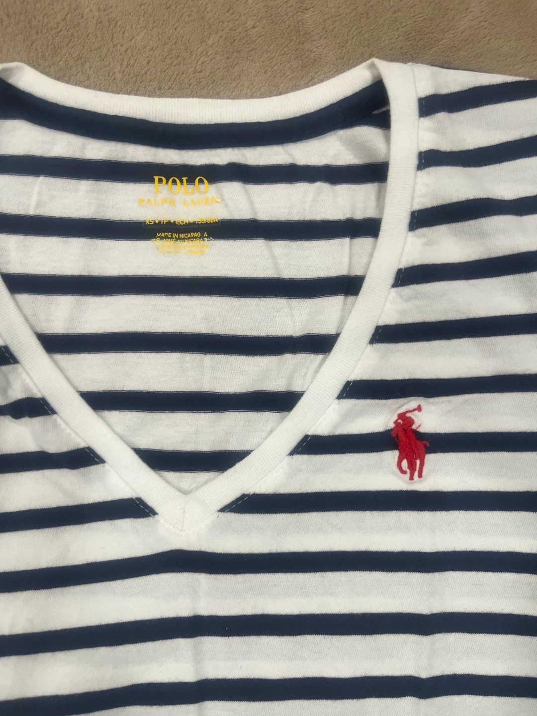 Polo Ralph Lauren Striped V-Neck T-Shirts (Set of 2) - photo 2