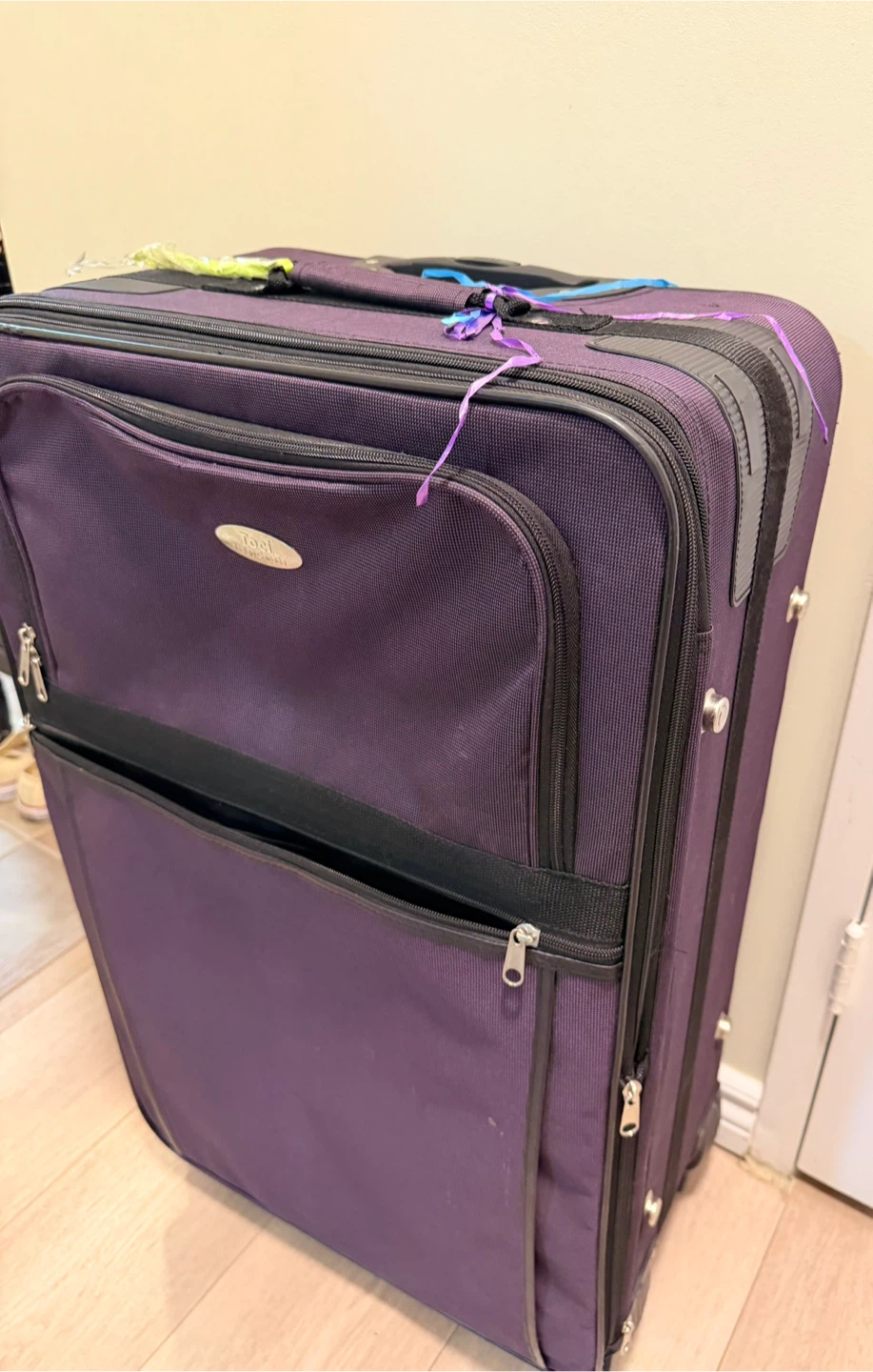 Purple Rolling Suitcase - photo 2