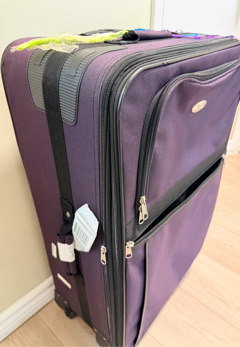 Purple Rolling Suitcase - photo 3