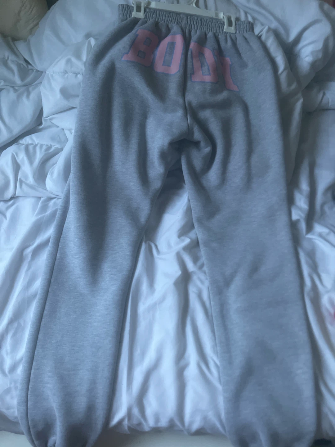 Authentic Grey Sweatpants from body by raven tracy