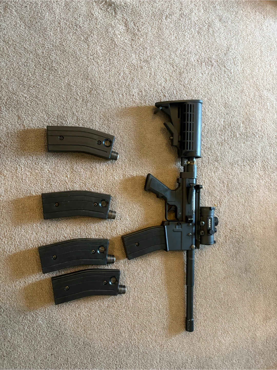 Tokyo Marui MP5A5 Airsoft Gun with Accessories - photo 3