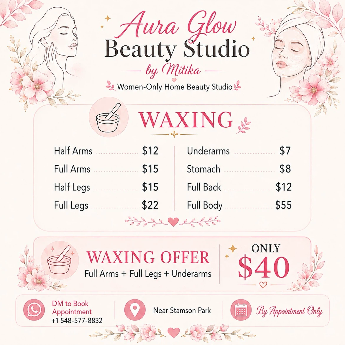 Waxing Services by Mitika