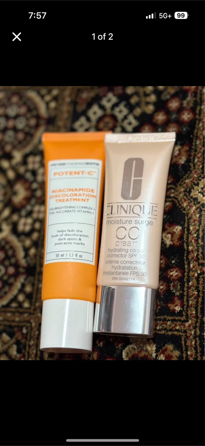 See Description- Clinique & Peter Thomas Roth Skincare Lot