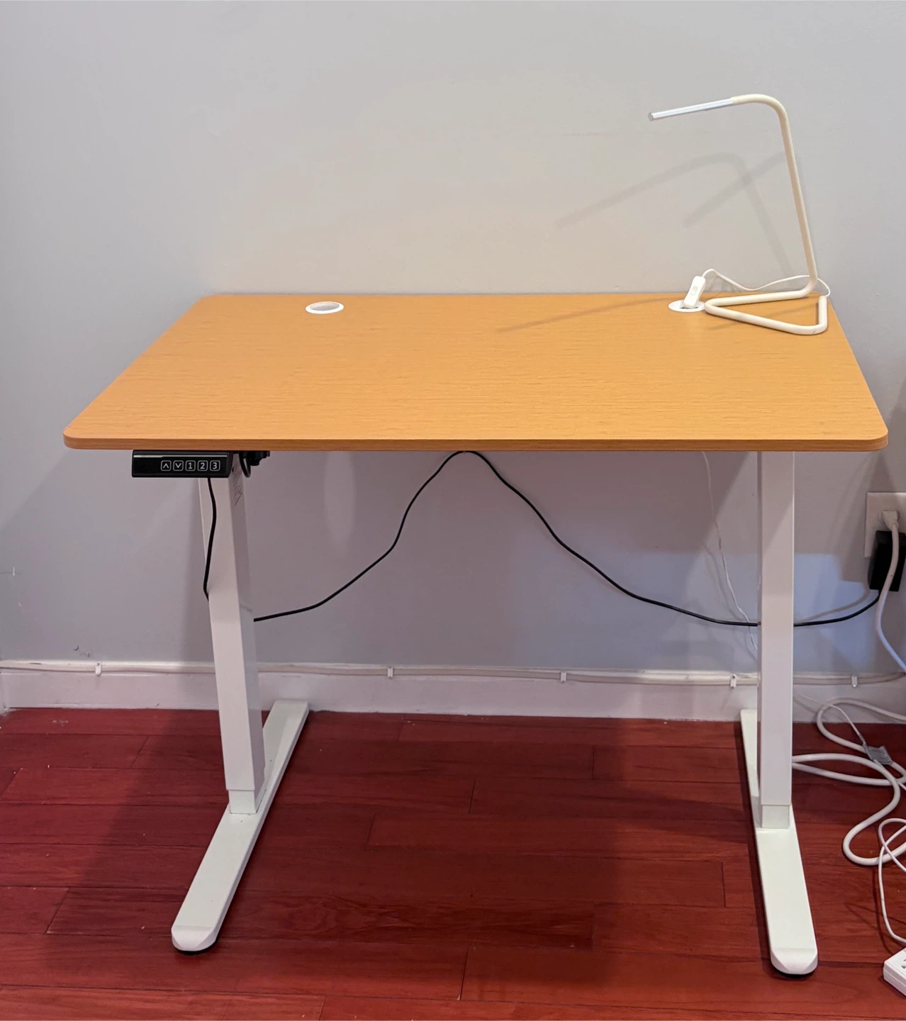 Adjustable Standing Desk with LED Lamp - photo 2