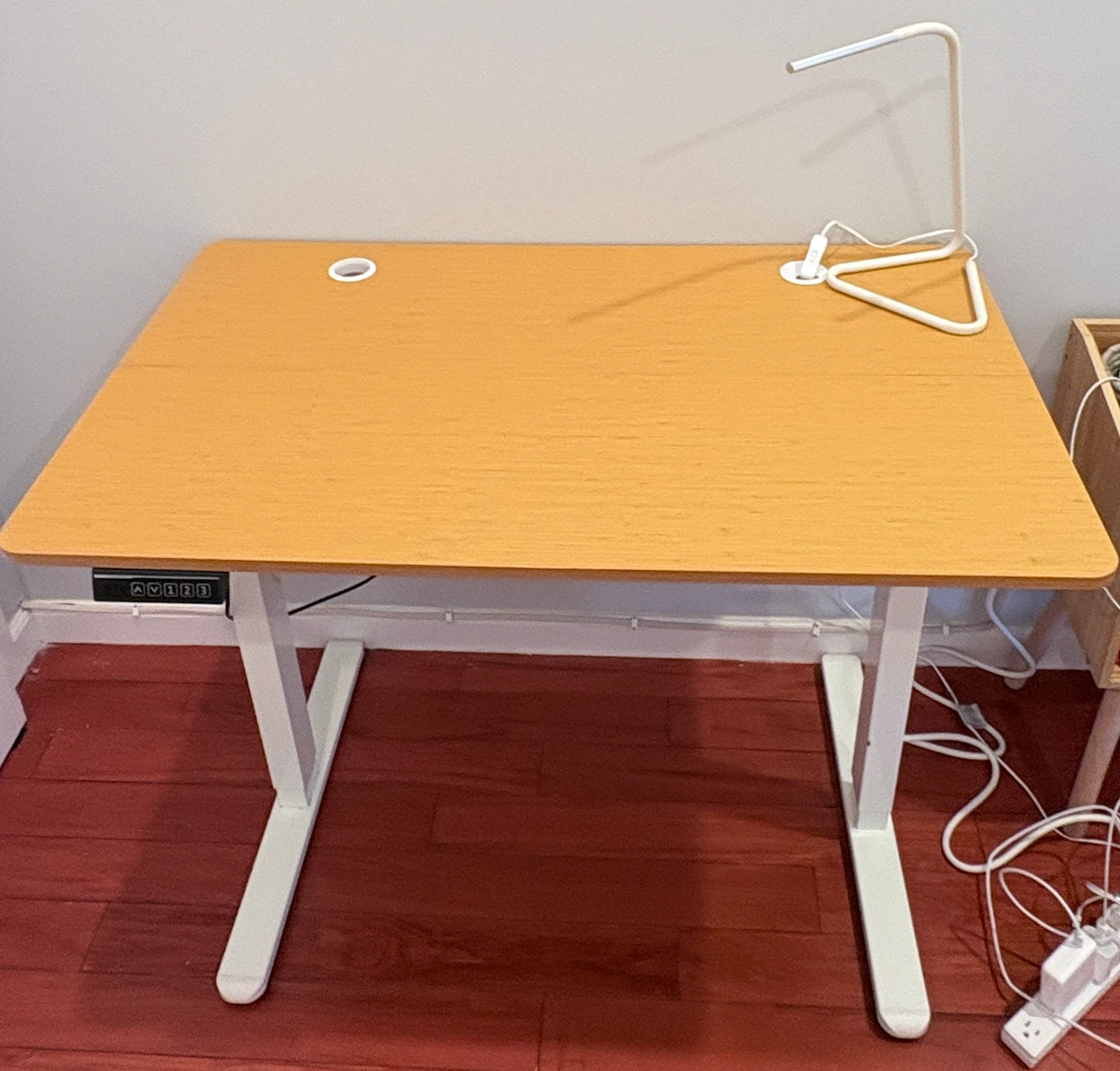 Adjustable Standing Desk with LED Lamp - photo 3